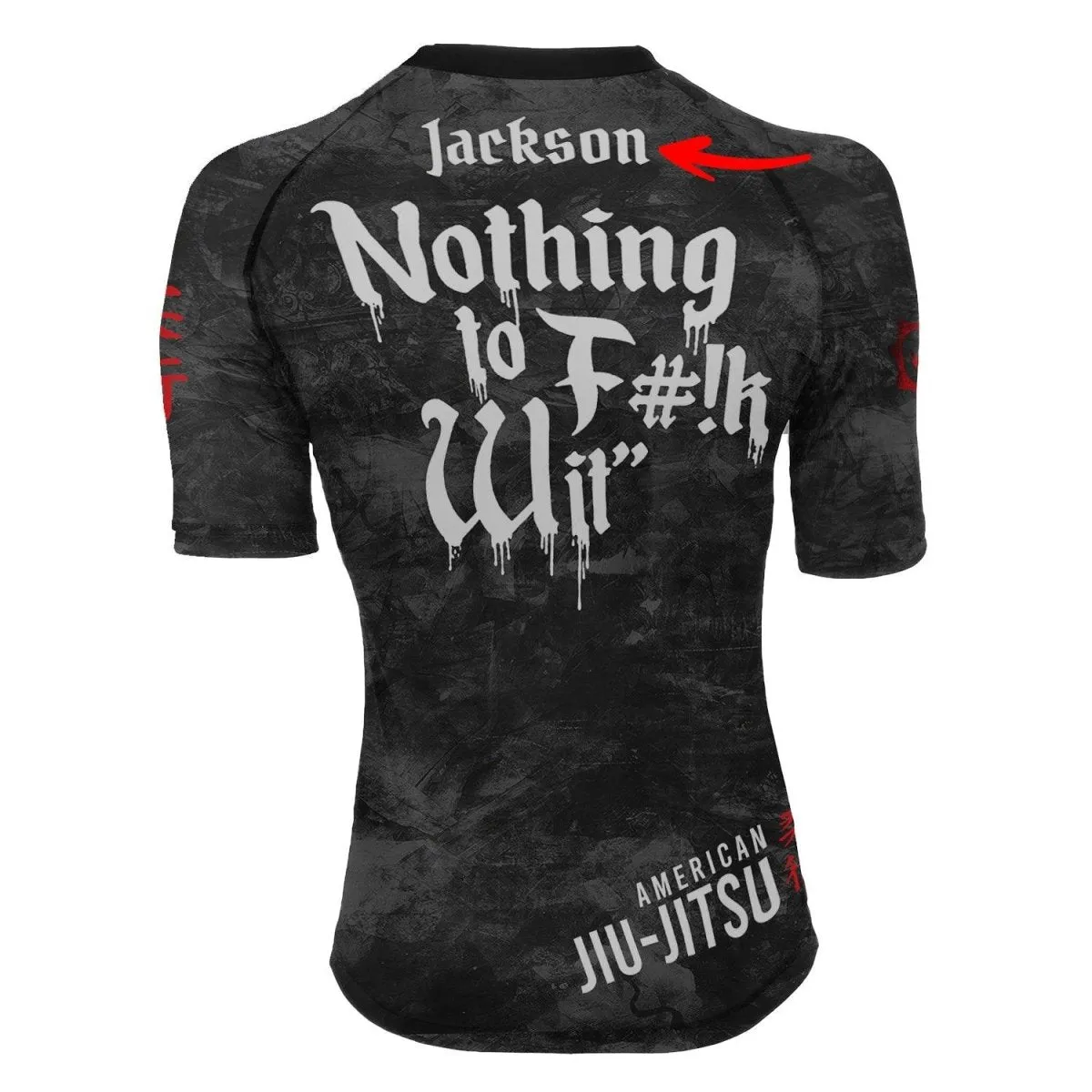 Personalized Painting American Flag Women's Short Sleeve Rash Guard