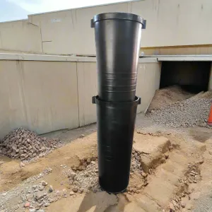 Plastic Rubble Chute