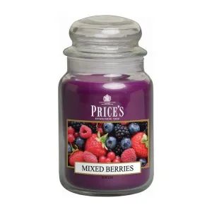 Prices Candles Scented Large Jar - Mixed Berries