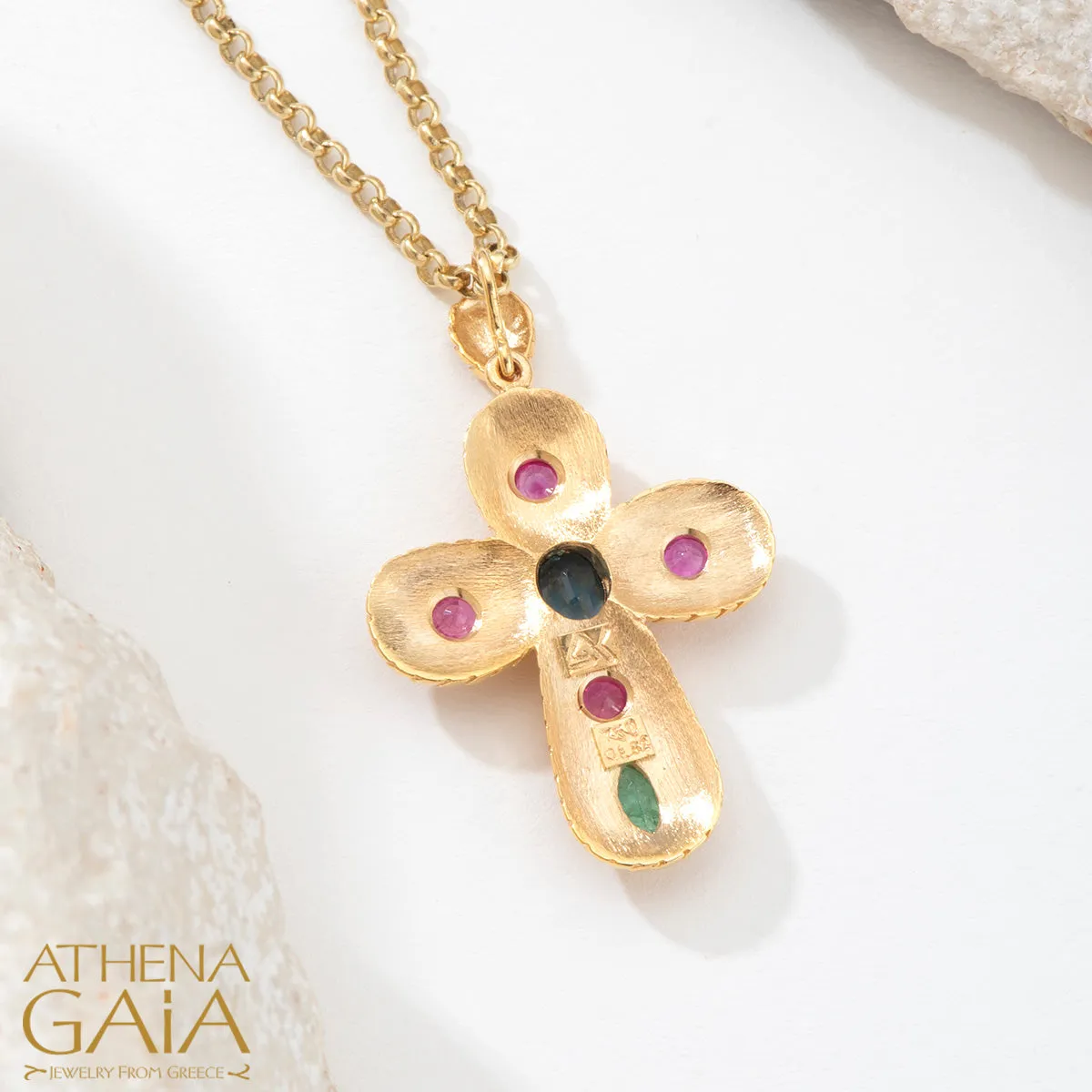 Regal Theophano Byzantine Pomme Cross