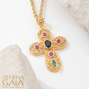 Regal Theophano Byzantine Pomme Cross