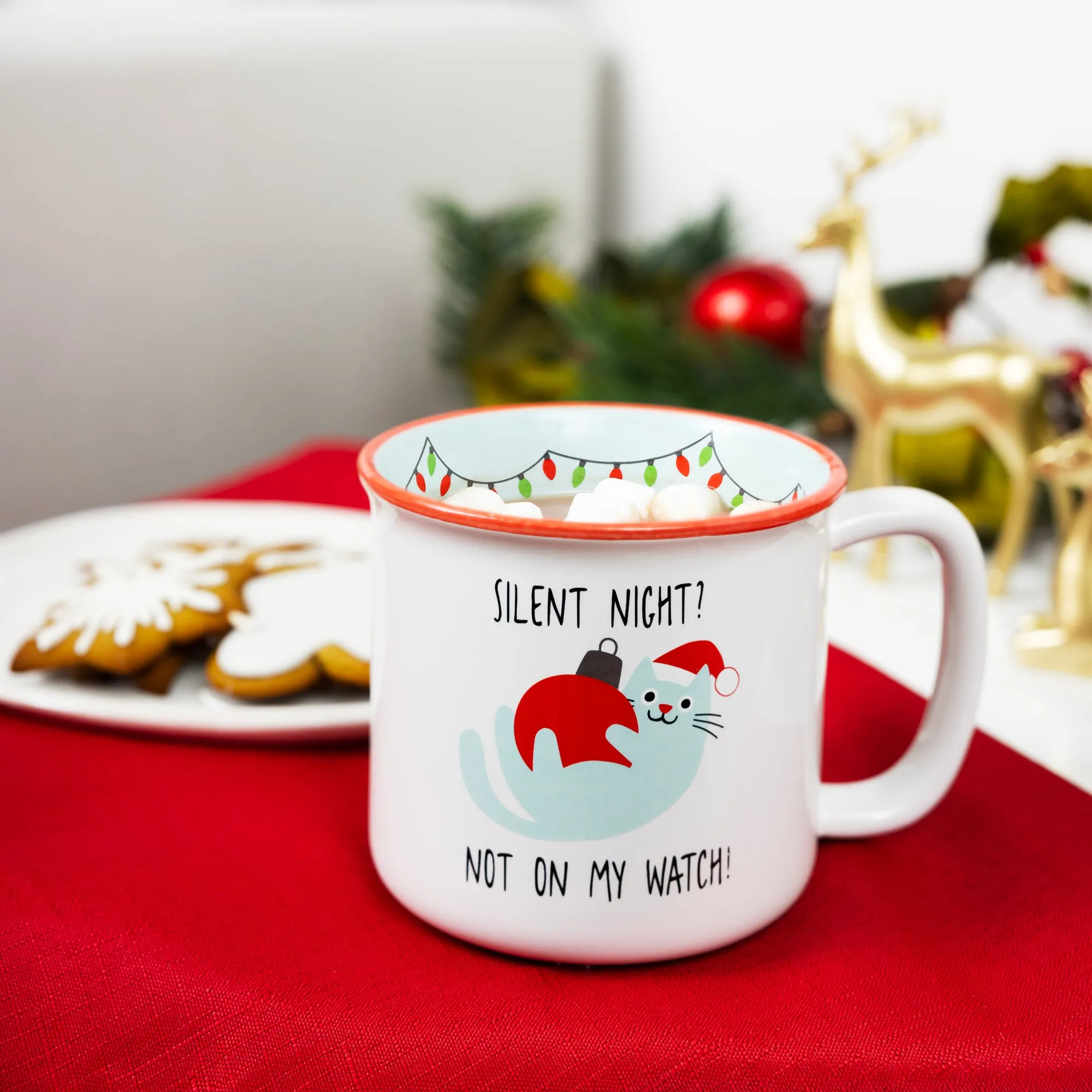 Silent Night 18 oz Mug