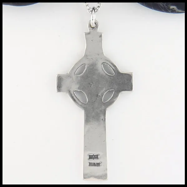 Sterling Silver Kildalton Scottish Cross Pendant