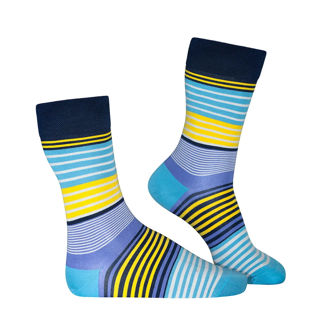 Sunny Sailor-Crew Socks Bamboo Socks