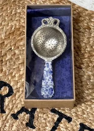 Tea Strainer with Enamel Handle