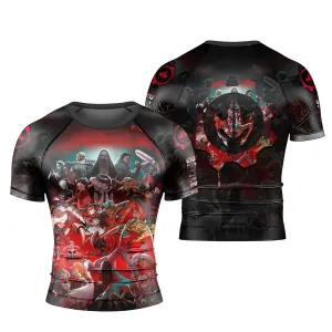 The Horror of Halloween Men's Short Sleeve Rash Guard