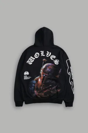 The Hunter "Pierce" Hoodie in Black