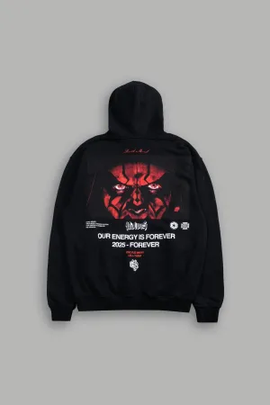 The Phantom Menace "Pierce" Hoodie in Black