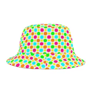 Tropical Circle PatternBucket Hat (AOP)