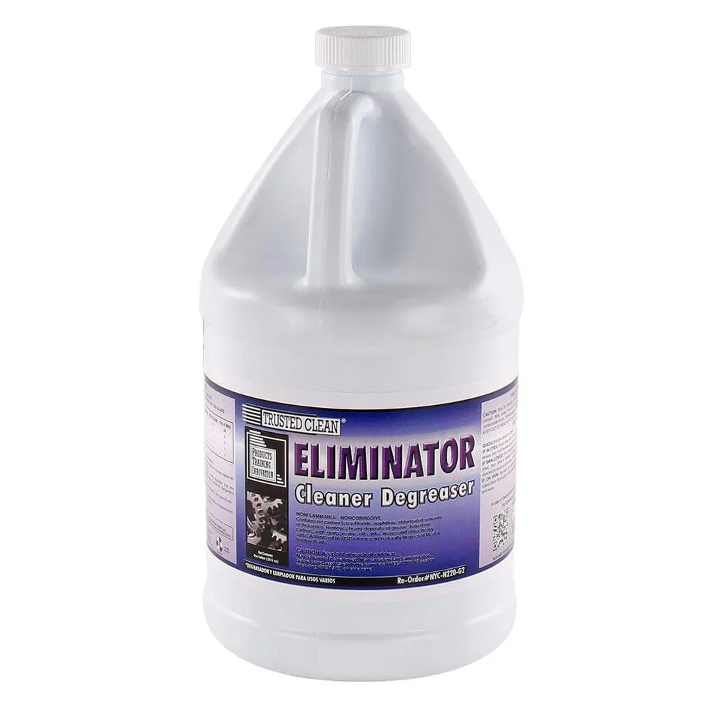 Trusted Clean 'Eliminator' Floor Cleaning Degreaser (1 Gallon Bottles) - Case of 2