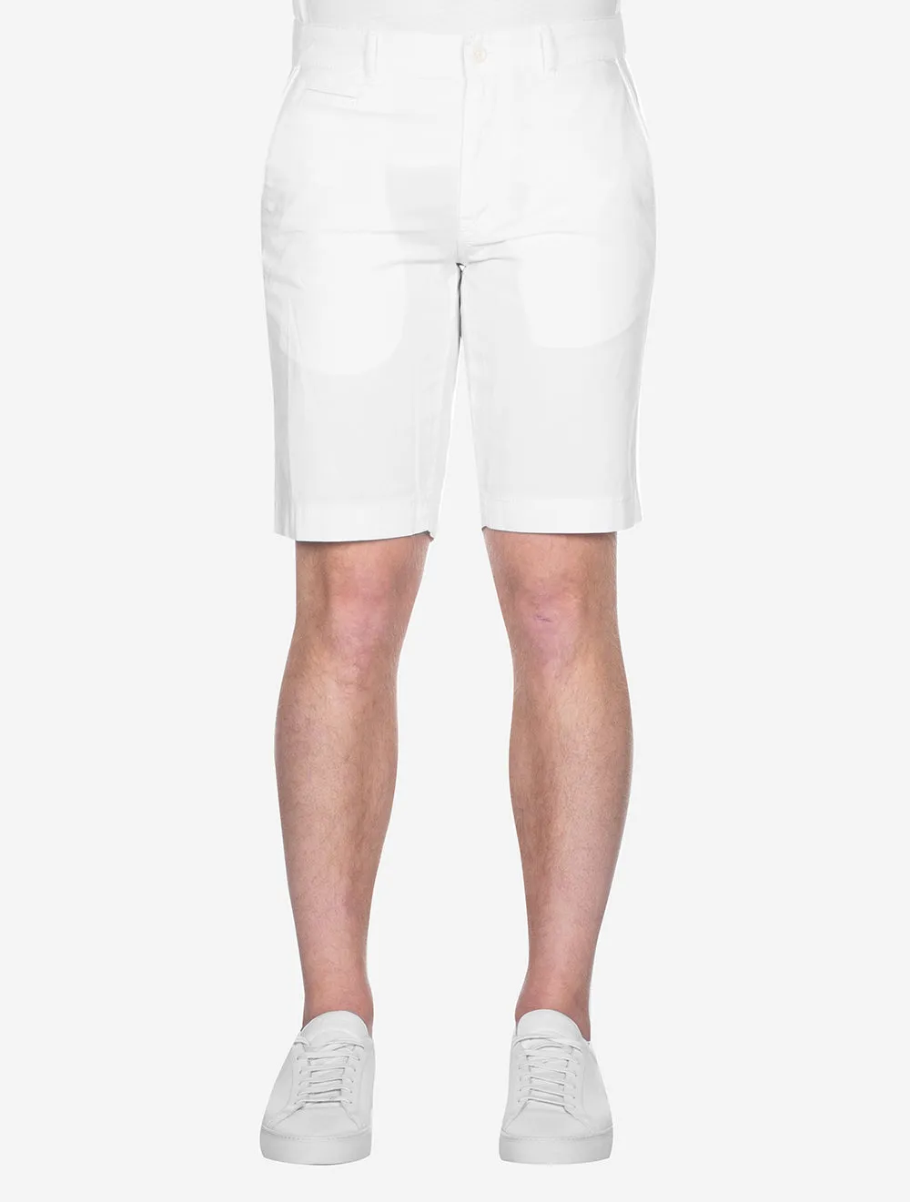 White Bari Cotton Short