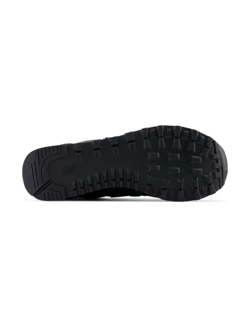 Women's New Balance 574 - Black / Black