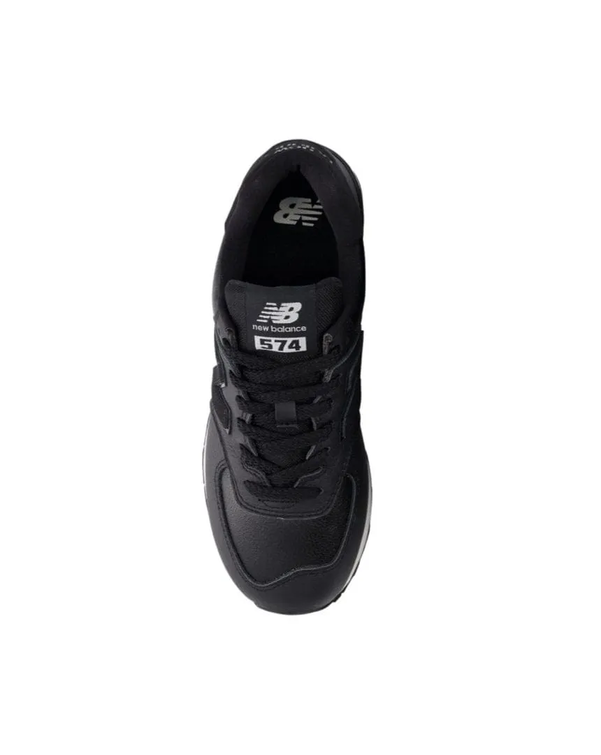 Women's New Balance 574 - Black / Black